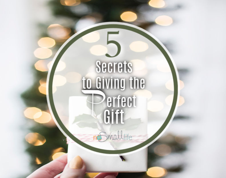 5 Secrets to giving the perfect gift
