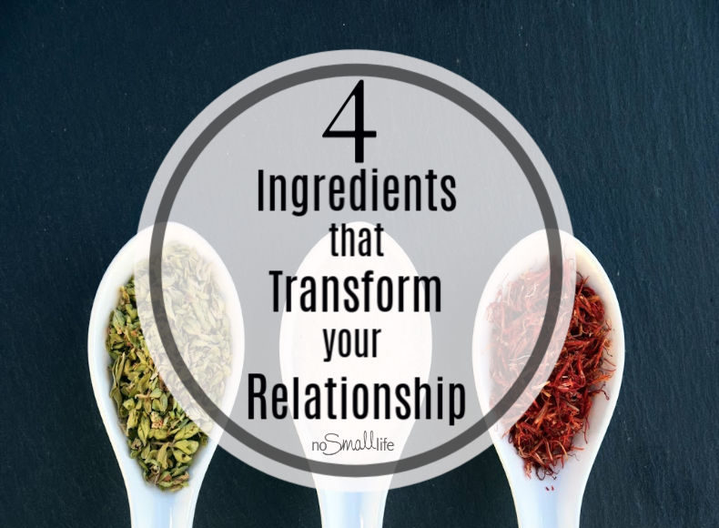 4 Ingredients that Transform your Relationship