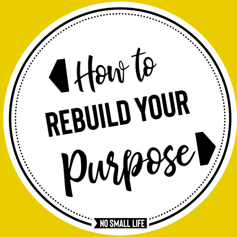 How to Rebuild your Purpose